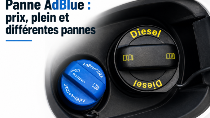 Panne AdBlue : prix, plein et différentes pannes