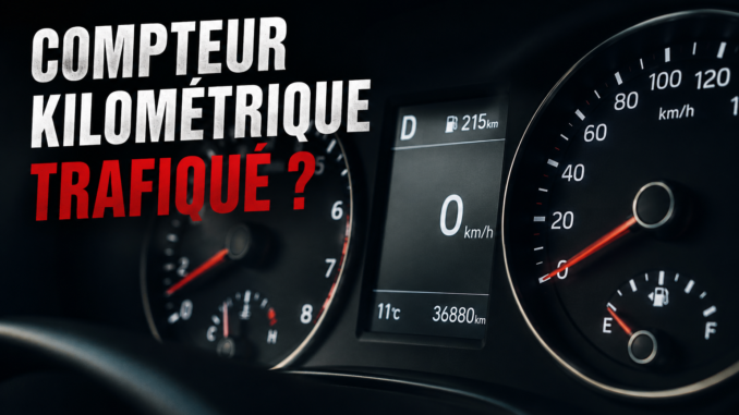 Compteur trafiqué
