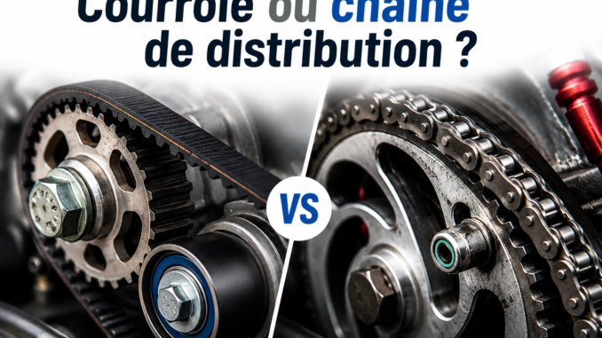 Courroie ou chaîne de distribution