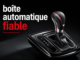 Boîte automatique fiable en occasion : levier de vitesse automatique illustrant un comparatif des transmissions DSG, ZF, Aisin, CVT et e-CVT pour les automobilistes belges.