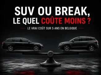 SUV ou break d’occasion en Belgique comparés sur le coût total de possession