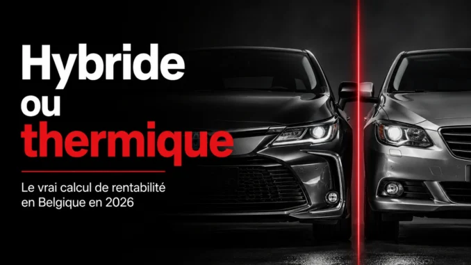 Hybride ou thermique : deux voitures comparées pour évaluer la rentabilité d'une motorisation